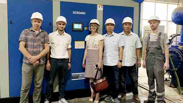 screw compressor-Cement Industry