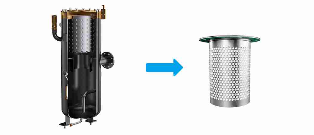 Oil air tank Oil air tank