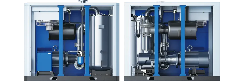 Permanent Magnet Variable Frequency Screw Vacuum Pump